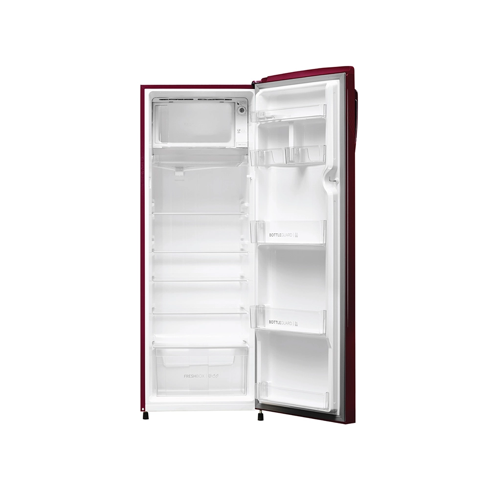 Haier 253 L  2 Star  Red Karen  Single Door Refrigerator